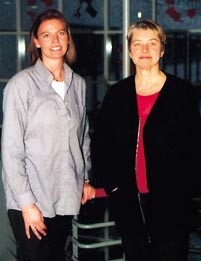 Turnuskandidat Siri Brinchmann-Hansen og Siri Fosse. Foto IS Bie