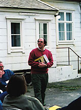 Jonathan Silverman fra Cambridge var hovedforeleser på kurs i kommunikasjon med pasienter. Foto B.O. Hoftvedt