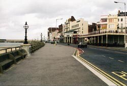 Margate i Kent i England har v&aelig;rt Lars Molands arbeidssted det siste &aring;ret. Begge foto P. Gulbrandsen