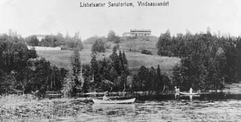 Figur 5    Lisbetsæter Sanatorium, prospekt ca. 1895. Bildet er stilt til rådighet av Karl Åge Wikstrøm