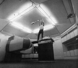 Figur 5    Strålebunkeren, Ullevål sykehus i Oslo. Foto Ø. Larsen 1986