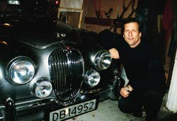 Siden Jan Lauritz Rodtwitt ble medlem av Norsk Jaguar Klubb i 1985, har medlemstallet økt fra 150 til 600. Foto A.M. Nylenna