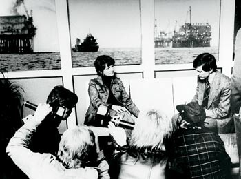 Gro Harlem Brundtland fikk sin ilddåp som miljøvernminister under Bravo-ulykken i 1977. Foto Olav Hasselknippe/SCANPIX