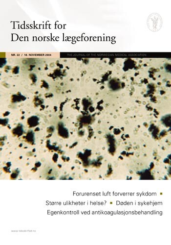 Sot fra biltrafikk, målestokk: 10 mm = 8 µm. Foto Odd Anda, NILU