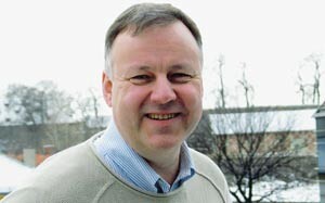Geir Ketil Røste, presidentkandidat foreslått av Norsk overlegeforening. Foto Marianne Loraas