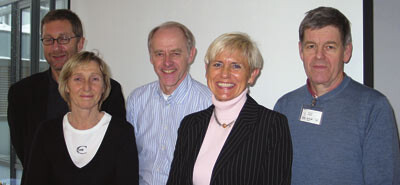 Rådet for legeetikk består for perioden 1.1. 2006 – 31.12. 2009 av fra v.: Karsten Hytten, Turid Aas, Trond Markestad, Anne…
