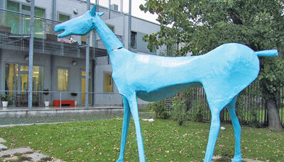 Marco Cavallo – den blå hesten – er et symbol for psykiatritjenesten i Trieste i Italia, der reformprosessen innen…