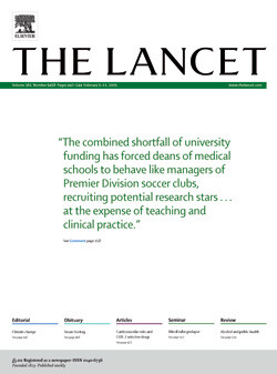 Artikkelen ble publisert 30.6. 2007 i The Lancet, som regnes som en av de &laquo;fem store&raquo; innen medisinsk publisering ved siden&hellip;