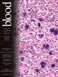 Artikkelen ble publisert p&aring; nett 31.5. 2007 og i papirform 15.9. 2007 i det prestisjetunge tidsskriftet Blood (www&hellip;