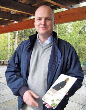 Tor Øystein Seierstad presenterte rapporten om lokalsykehusenes rolle innen psykisk helsevern. Foto Lise B. Johannessen