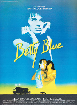 Filmplakat fra Jean-Jacques Beineix’ Betty blue, foto Album-Online/GV-Press/NordicPhotos