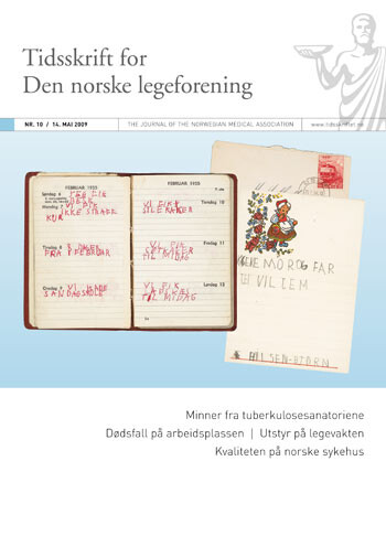 Hoftvedts almanakk og brev fra tiden ved Grefsen barnesanatorium