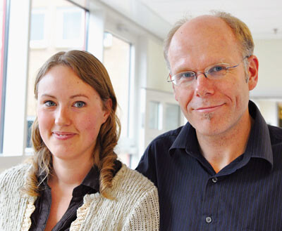 Maria Therese Ahlen og Tor B. Stuge er hhv. første- og sisteforfatter av artikkelen. Foto Informasjonsavdelingen,…