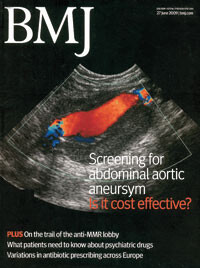 Artikkelen ble publisert 23.6. 2009 i BMJ (www.bmj.com), som regnes som en av de «fem store» innen medisinsk publisering ved…