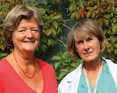 Ann-Mari Brubakk og Marit Martinussen. Foto Anne Steenstrup-Duch
