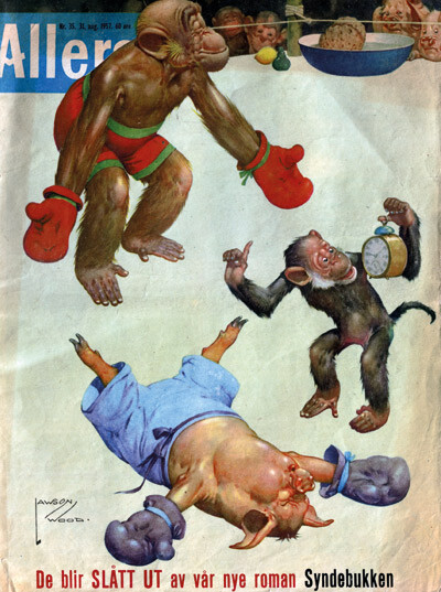 Faksimile fra Allers 1957