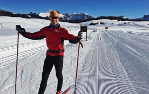 Mads Novik Nilsen p&aring; trening f&oslash;r verdensmesterskapet. Foto: privat