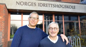Roald Bahr og Lars Engebretsen. Foto: Karen Christensen, Norges idrettshøgskole