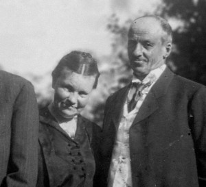 Per Ferdinand Waaler (1866–1924) sammen med sin kone, Fredrikke Amalie Holtermann, født Rynning (1865–1952). Foto:…