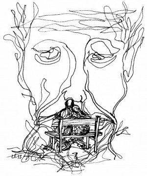 Illustrasjon: Lasse Efskind