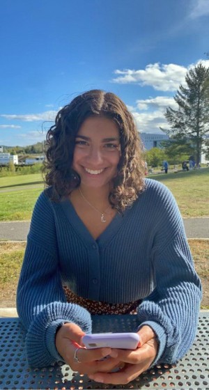 MEDLEM 40 000: Amelia Sabier er medisinstudent i Tromsø. Foto: Privat
