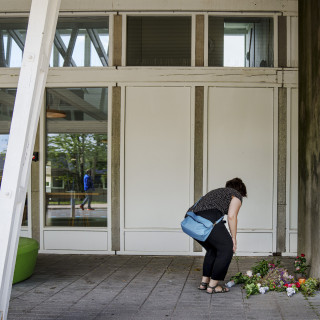 Psykiatrisk Center Glostrup på Brøndbyøstervej i Brøndby lørdag den 23. juli 2023. Tre ansatte på Psykiatrisk Center Glostrup blev knivstukket fredag. En er død. 41-årig mand er anholdt.. (Foto: Liselotte Sabroe/Ritzau Scanpix)