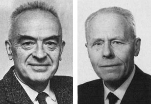  Figur 1    To av forgrunnsfigurene innen sosialmedisinen da faget ble etablert som eget universitetsfag i Norge i 1951,…