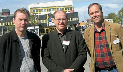 Kursarrangør Harald Sunde, president Hans Kristian Bakke og Aplfs leder Kjell Maartmann-Moe var svært fornøyde med kurset…