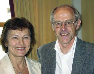 Reidun Førde og Trond Markestad. Foto Lise B. Johannesen