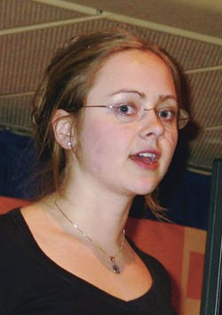 Ragnhild Øydna Støen innledet om turnustjenesten. Foto Stine Bjerkestrand Nesje