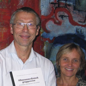 Sverre Lundevall og Kristin Prestegaard. Foto Lise B. Johannessen