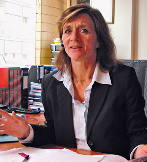 – Vi ser frem til et godt samarbeid med de rødgrønne, sier Legeforeningens president, Torunn Janbu. Foto Lise B. Johannessen