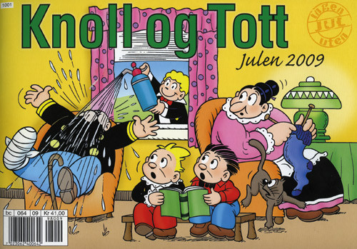 Kaptein Vom på forsiden av Knoll og Tott. © KFS/Bulls