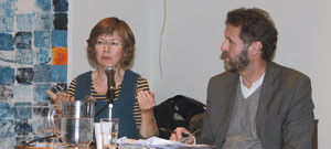 Margit Steinholt og Arnstein Johansen var begge enige om at kirurgisaken skulle dekkes, men ikke hvordan. Foto Knut E…