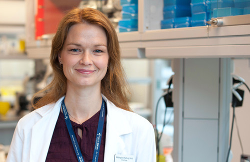 Kursleder Hildegunn Høberg Vetti. Foto Helga Maria Sulen Sand, Haukeland universitetssykehus