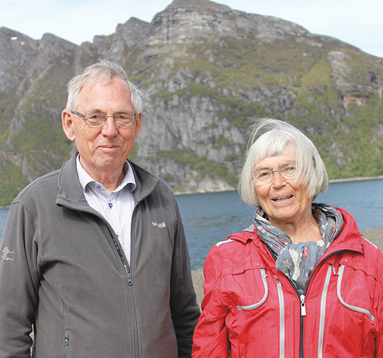 Rolf Schøyen takker for seg etter seks år som leder. Tone Sparr overtar til høsten. Her på tur til vakre Kjerringøy i…
