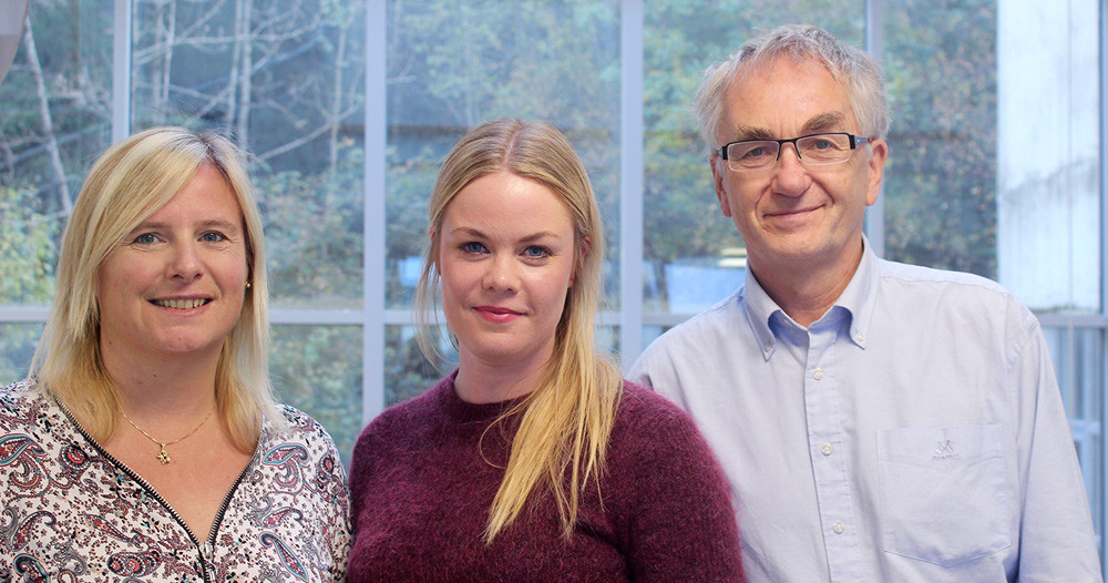 Frå venstre Anne Stavelin, Tone Bukve, Sverre Sandberg. Foto: Brith Helen Bjelkarøy