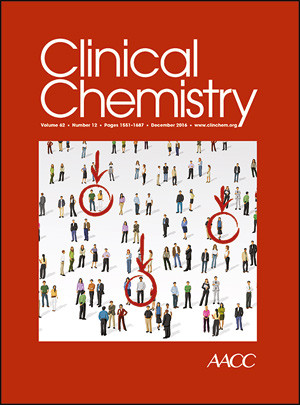 Resultater fra FINNALI-studien ble publisert i Clinical Chemistry i oktober 2016