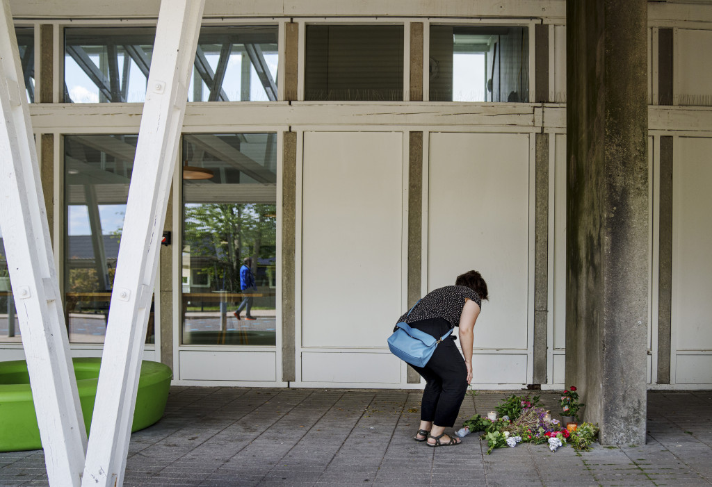 Psykiatrisk Center Glostrup på Brøndbyøstervej i Brøndby lørdag den 23. juli 2023. Tre ansatte på Psykiatrisk Center Glostrup blev knivstukket fredag. En er død. 41-årig mand er anholdt.. (Foto: Liselotte Sabroe/Ritzau Scanpix)