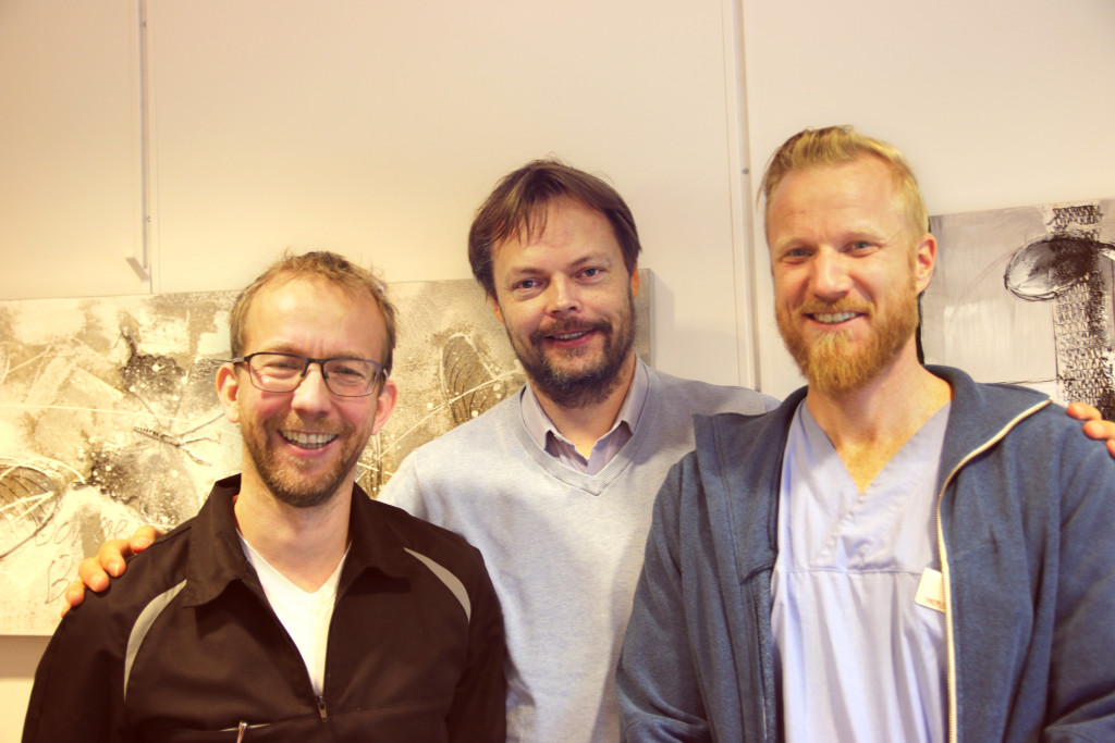 VELLYKKET TEAM: Daglig leder Tommy Andreassen (t.v.), Thorbjørn Stenshjemmet og Tom Dalby Moe har gode erfaringer med…
