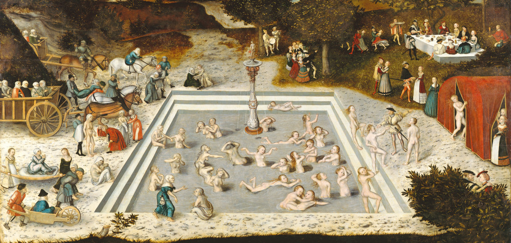 &laquo;Ungdomskilden&raquo; av Lucas Cranach, malt i 1546. Illustrasjon: Wikimedia commons