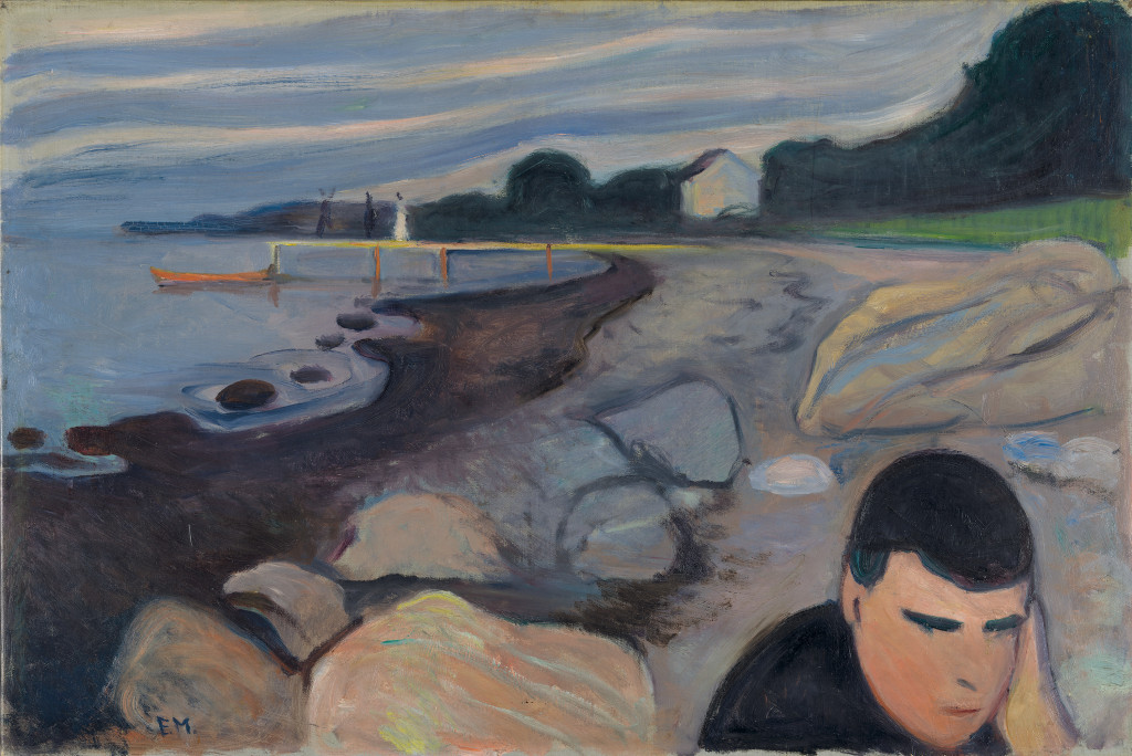 «Melankoli» av Edvard Munch fra 1892. Foto: Børre Høstland / Nasjonalmuseet