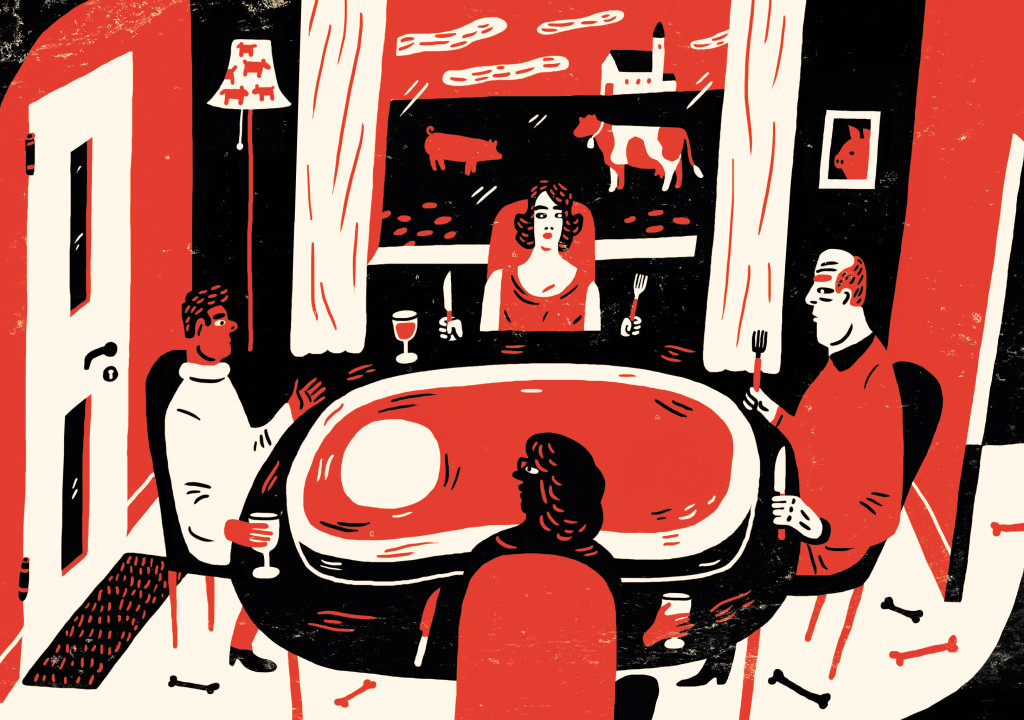 Illustrasjon: &Oslash;ivind Hovland