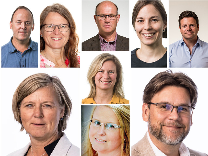 LEGEFORENINGENS SENTRALSTYRE: Fra venstre: Geir Arne Sunde, Kristin Hovland, Ole Johan Bakke, Kristin Utne, Ståle Clementsen…
