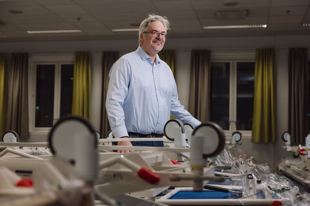 FORTSATT KLINIKER: Tromsø-bosatte Emilio Besada jobber fortsatt delvis i klinikken, som pendlende revmatolog til Kirkenes…