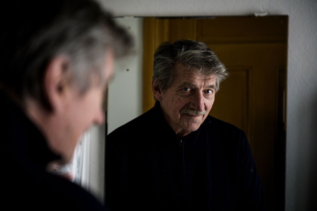 Antiautoritær: Haugsgjerd tenker selv at han er litt konfliktsky, men det stoppet ham ikke fra å skape opprør i norsk…