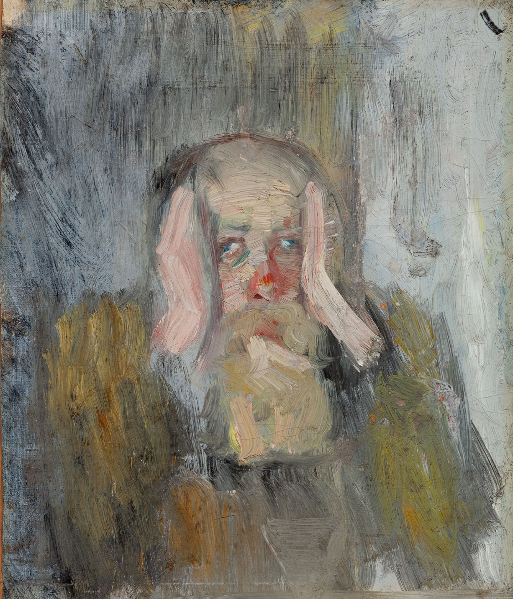 «Dagen derpå, selvportræt» (1883), Christian Krohg (1852–1925). I offentlig eie, via Wikimedia Commons.