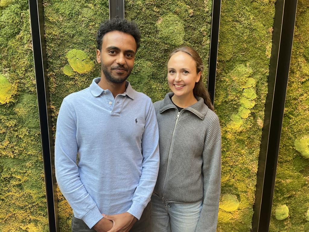 FERSKE ALLMENNLEGER: Nathalie Brynestad og Abdul Neru angrer ikke på at de gikk fra å være sykehusleger til allmennleger…