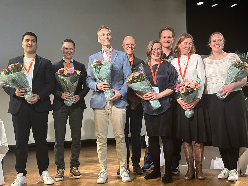 NYTT NFA-STYRE: Fra venstre: Atal Faizi, Jørgen Breivold, Torgeir Hoff Skavøy (leder), Morten Munkvik, Katrina Tibballs,…