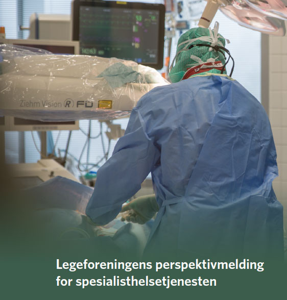 NY RAPPORT: Rapporten kan lastes ned i pdf-format på legeforeningen.no. Foto: Legeforeningen